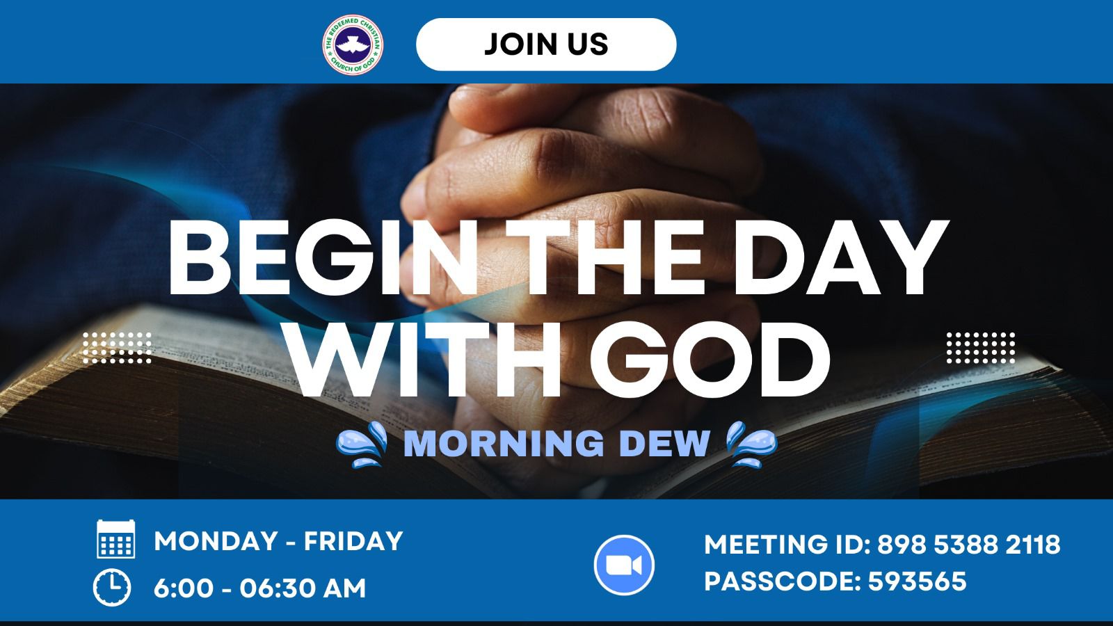 Begin the day with God